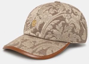 Šiltovka Drôle de Monsieur La Casquette Jacquard béžová farba, vzorovaná, G-CP166-VI014-BG