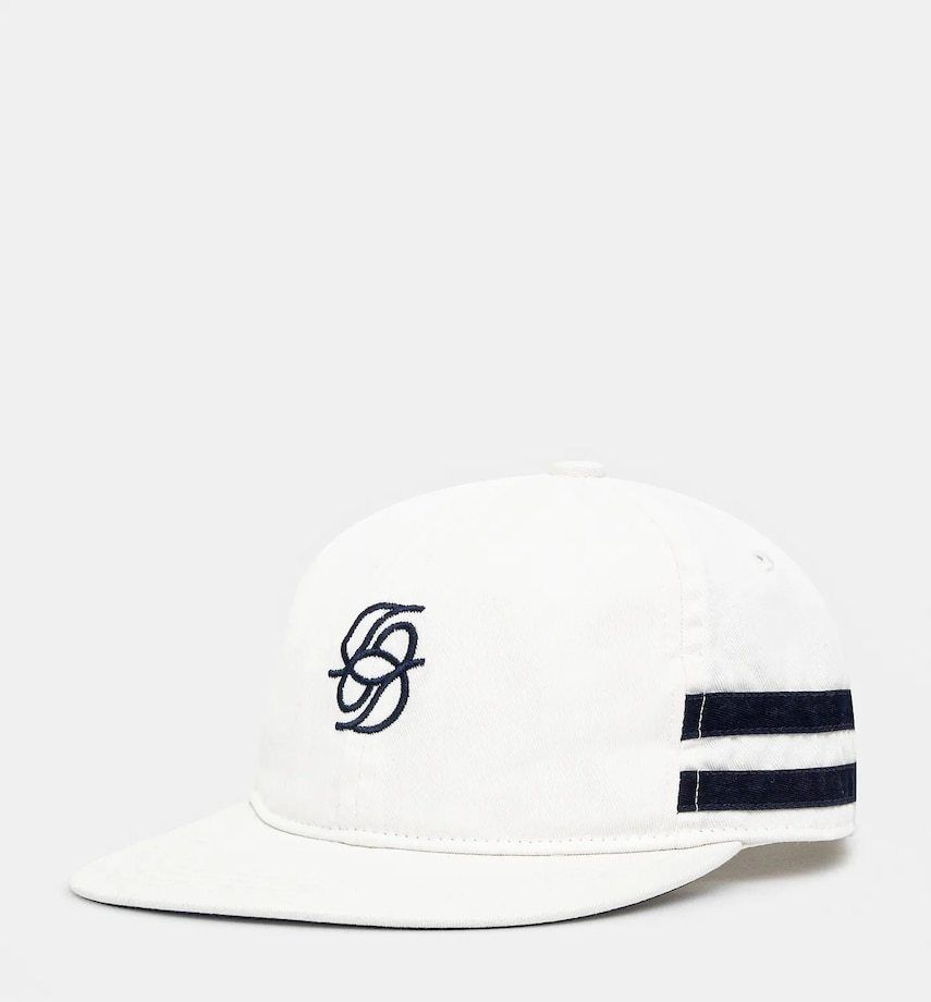 Bavlnená šiltovka Drôle de Monsieur La Casquette D Miroir biela farba, s nášivkou, G-CP169-CO138-WT