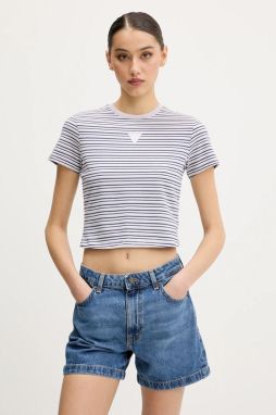 Tričko Guess Originals dámske, ružová farba, W5GI57 J1314