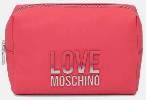 Kozmetická taška Love Moschino ružová farba, JC5314PP0MKD0615