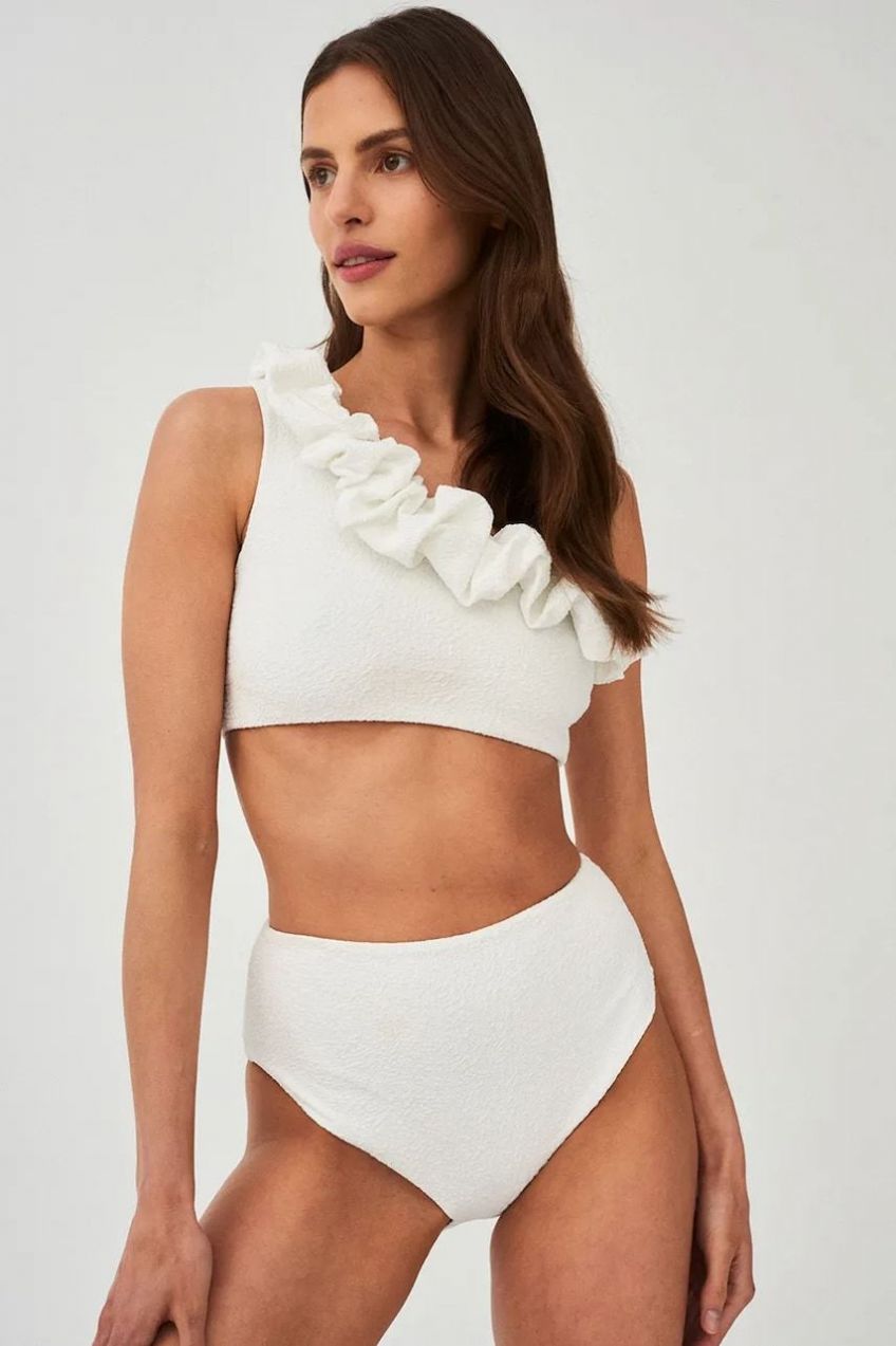 Plavkové nohavičky Undress Code biela farba, 971