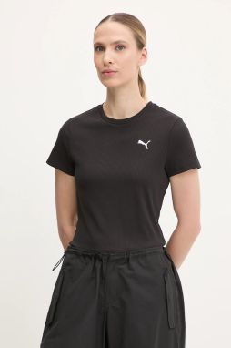 Tričko Puma dámske, čierna farba, 685021