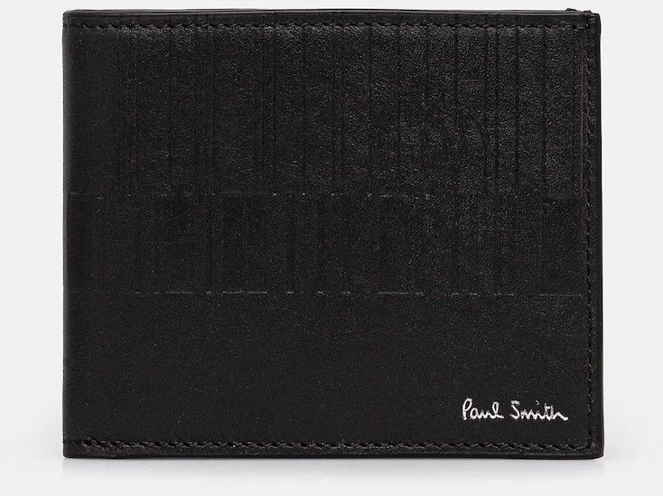 Peňaženka Paul Smith pánska, čierna farba, M1A-7267-PEMBOS
