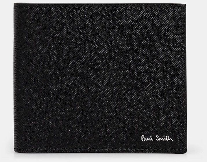 Peňaženka Paul Smith pánska, čierna farba, M1A-4833-PHBALL