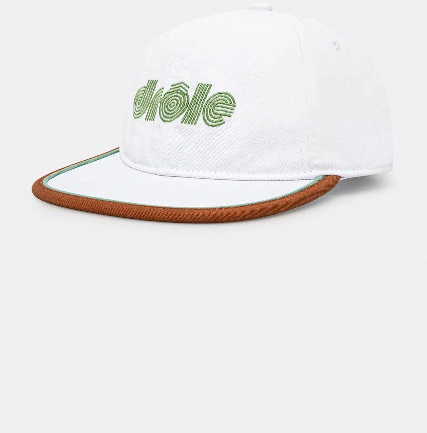 Šiltovka La Casquette Drule Tennis biela farba, jednofarebná, G-CP173-CO138-WT