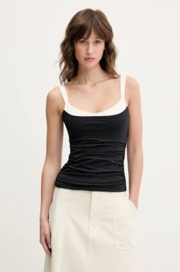 Top Abercrombie & Fitch čierna farba, KI139-5408