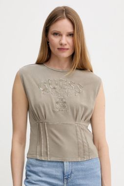 Top Guess béžová farba, W5GI22 K49A1
