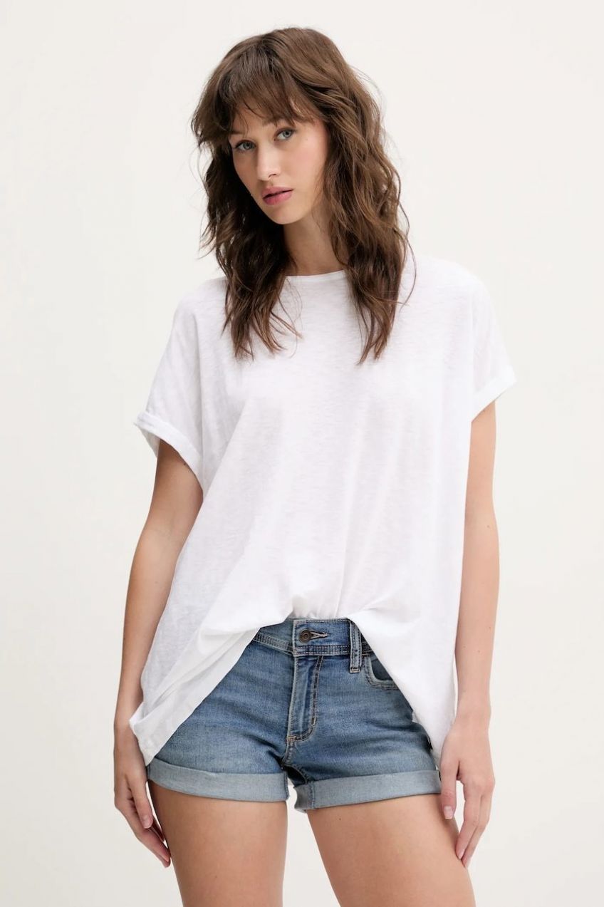 Tričko Superdry dámske, biela farba, W1011647A-01C