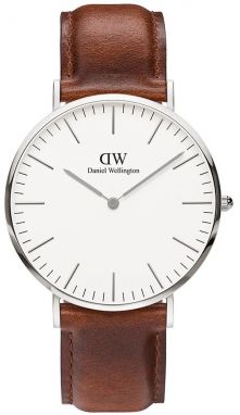 Hodinky Daniel Wellington pánske, hnedá farba, DW00100021