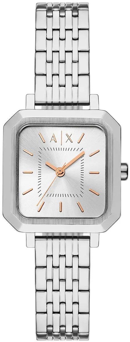 Hodinky Armani Exchange dámske, strieborná farba, AX5724