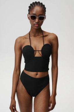 Plavkové nohavičky Undress Code Naomi Bikini Bottom čierna farba, 933
