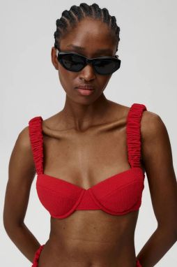 Plavková podprsenka Undress Code Capri Sun Bikini Top červená farba, vystužený košík, 922
