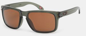 Slnečné okuliare Oakley zelená farba, OO9102-W855