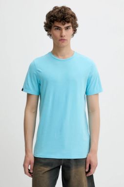 Bavlnené tričko Superdry pánske, jednofarebné, M1012140A-F7Q