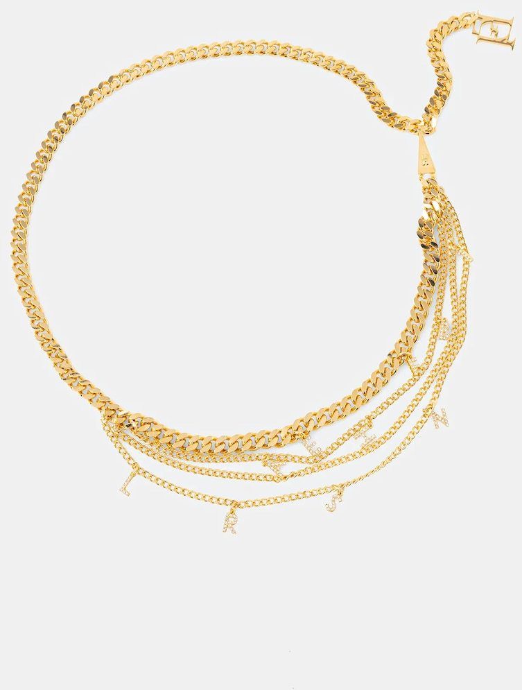 Opasok Elisabetta Franchi zlatá farba, CT16A52E2