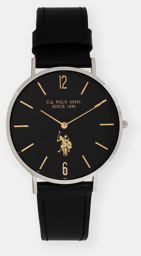 Hodinky U.S. Polo Assn. AUSTIN pánske, čierna farba, USP7262BK