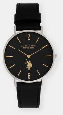 Hodinky U.S. Polo Assn. AUSTIN pánske, čierna farba, USP7262BK
