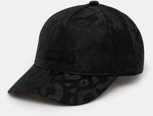 Šiltovka EA7 Emporio Armani čierna farba, s nášivkou, AF13032.7W000330