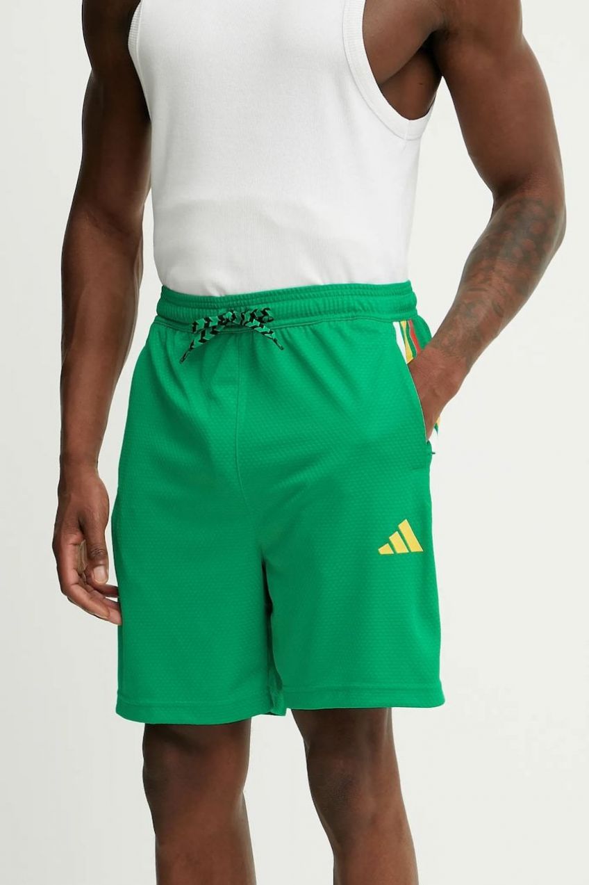 Šortky adidas Tiro zelená farba, JC8055