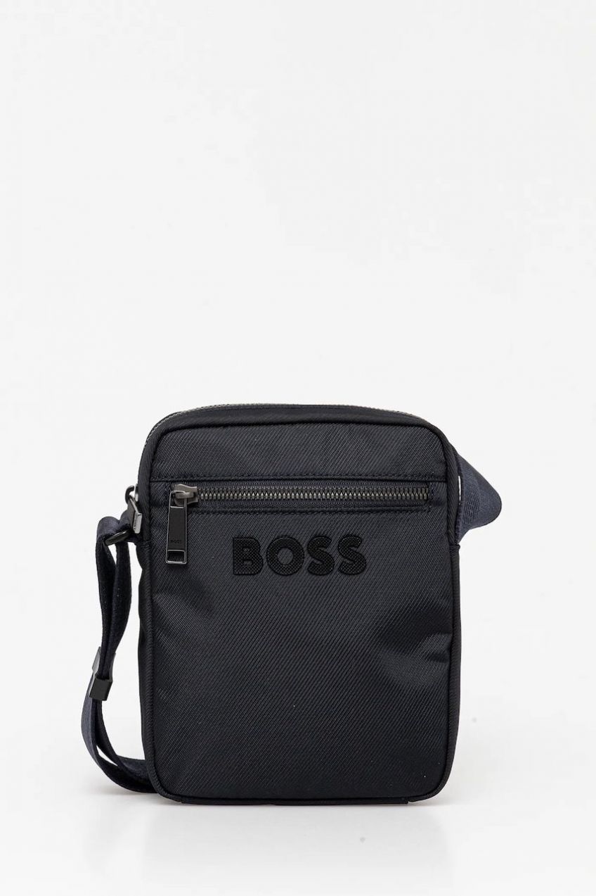 Malá taška BOSS tmavomodrá farba, 50511961