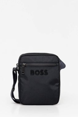 Malá taška BOSS tmavomodrá farba, 50511961