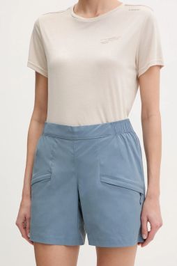 Turistické šortky Helly Hansen Elv Light jednofarebné, vysoký pás, 63304