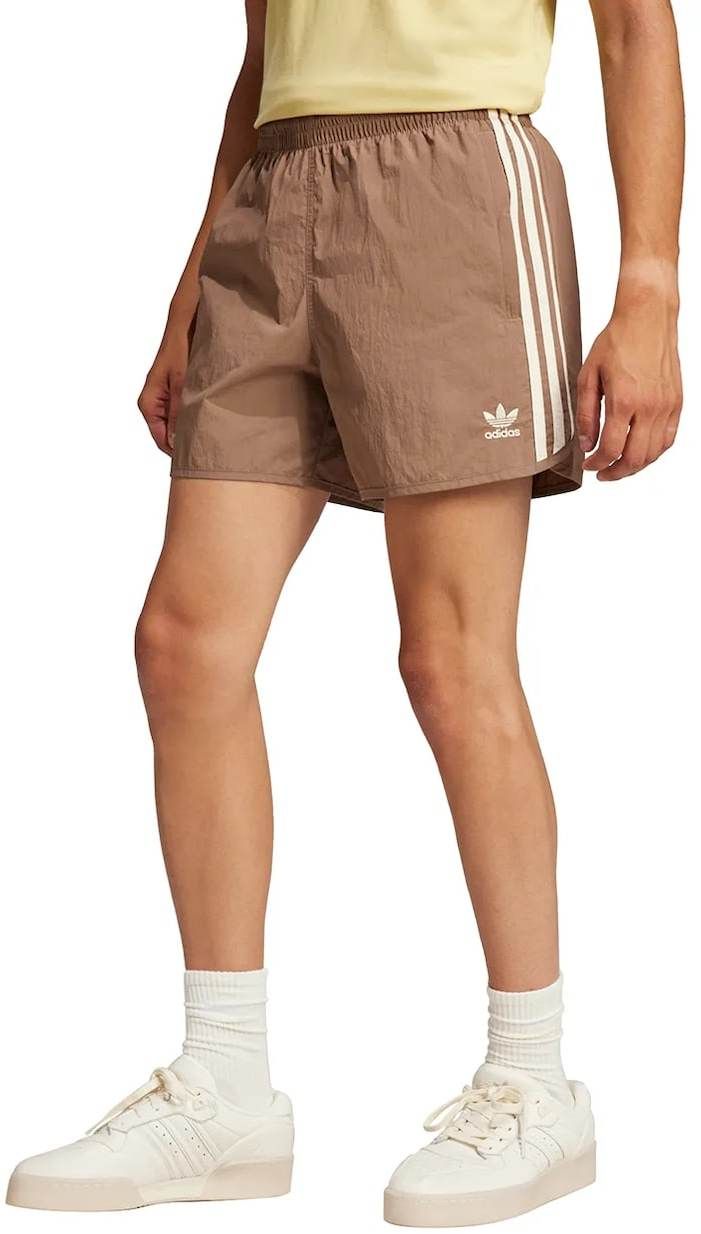 Šortky adidas Originals Sprinter Shorts pánske, hnedá farba, JP1021