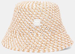 Klobúk Armani Exchange oranžová farba, XW000896 AF13578