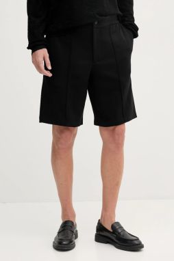 Šortky Emporio Armani čierna farba, EM001112 AF13488