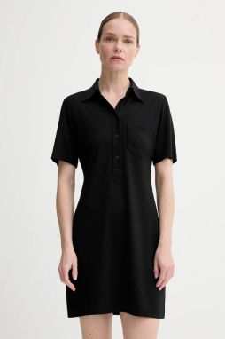 Šaty Filippa K čierna farba, mini, rovný strih, 31746.FK