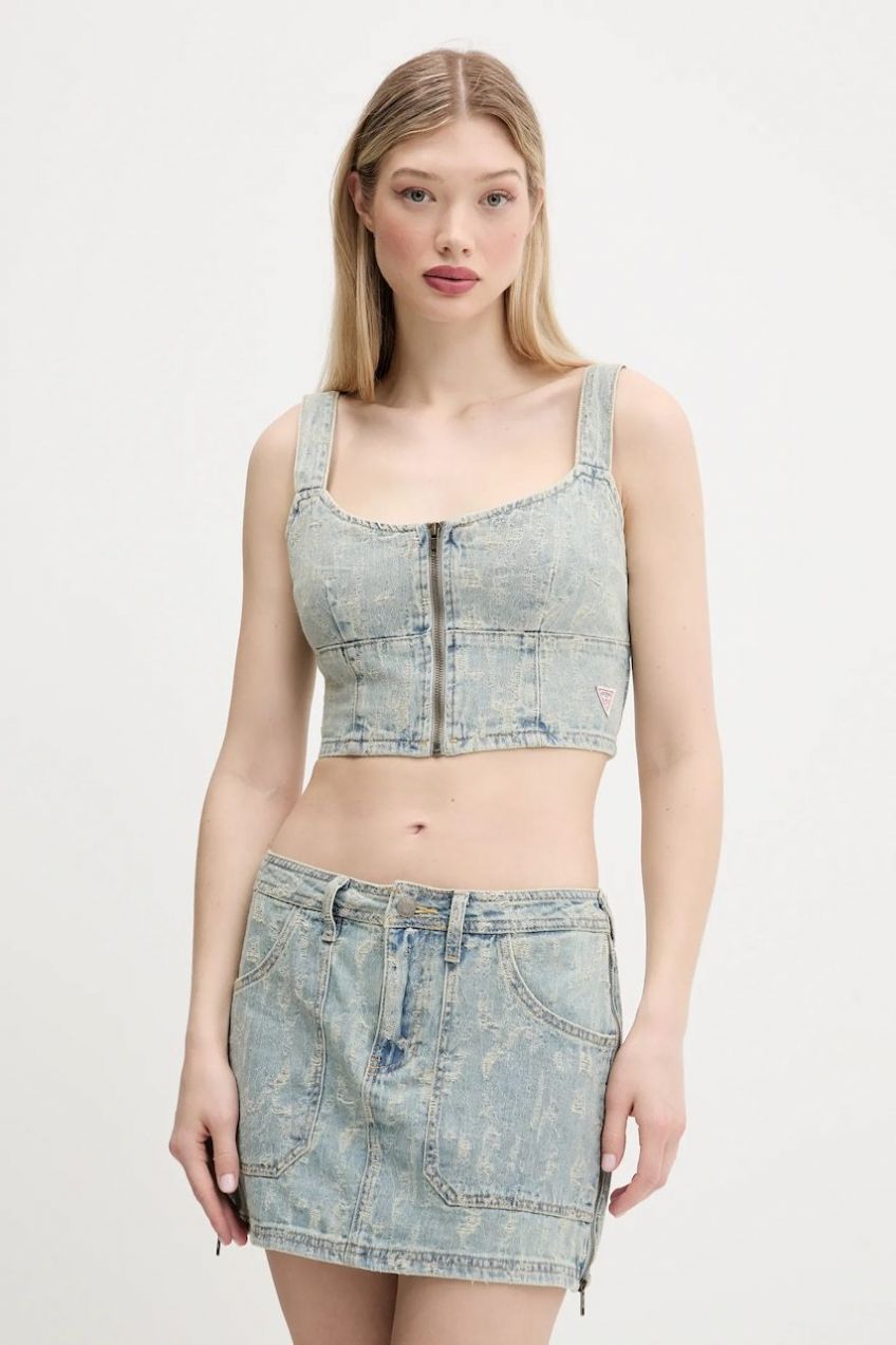 Top Guess Originals jednofarebný, W5GG25 D5OTA