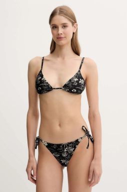 Dvojdielne plavky Emporio Armani Underwear čierna farba, jemne vystužený košík, EW000799 AF12190