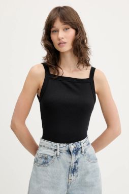 Top Abercrombie & Fitch čierna farba, KI139-5108