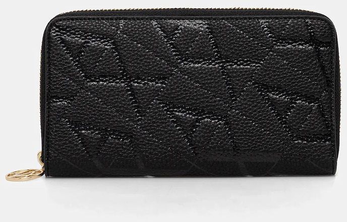 Peňaženka Armani Exchange dámska, čierna farba, XW000359 AF13680