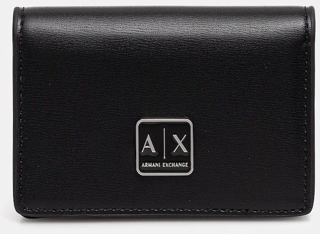 Peňaženka Armani Exchange dámska, čierna farba, XW000953 AF12153