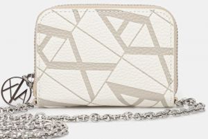 Peňaženka Armani Exchange dámska, biela farba, XW000309 AF13680