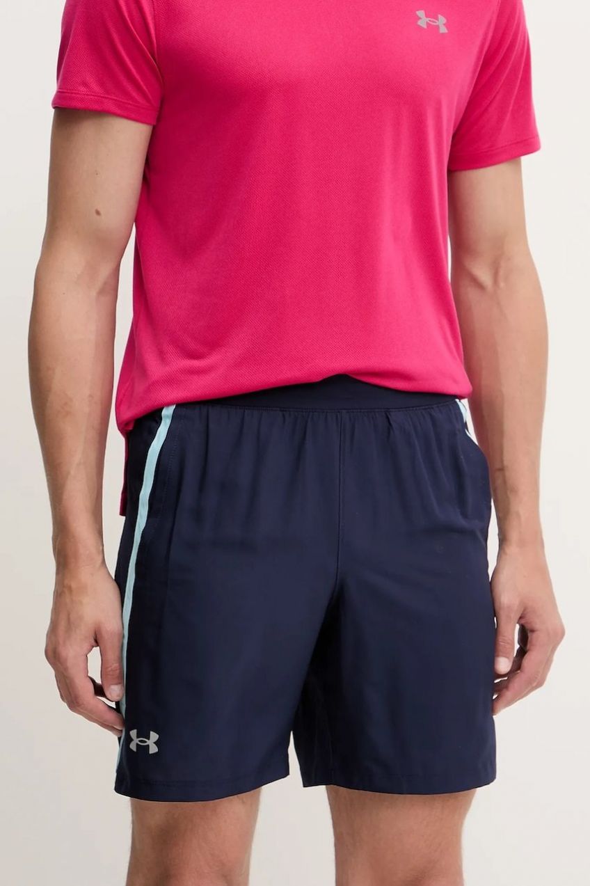 Bežecké šortky Under Armour Launch čierna farba