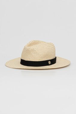 Klobúk BOSS béžová farba, 50539512