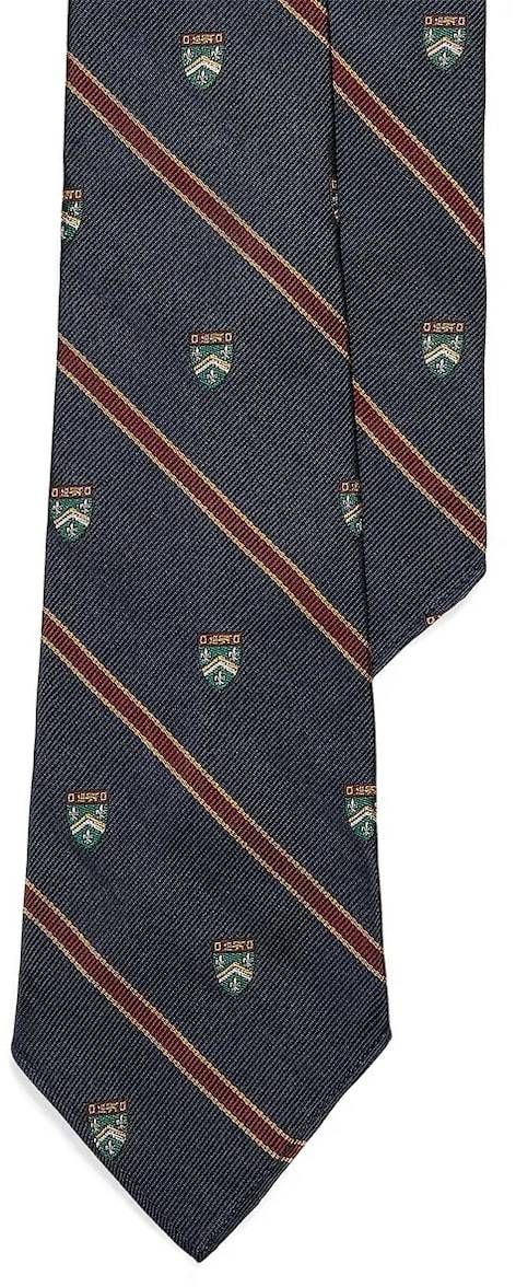 Hodvábna kravata Polo Ralph Lauren tmavomodrá farba, 712971857