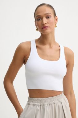 Top MICHAEL Michael Kors biela farba, MR5614V33D