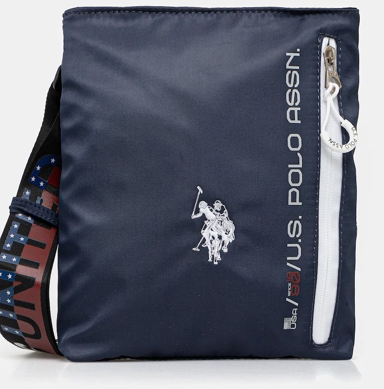 Malá taška U.S. Polo Assn. Bozeman tmavomodrá farba, BIUB65683MIA