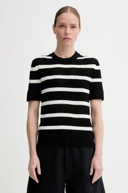 Tričko Filippa K dámske, čierna farba, 31460.FK
