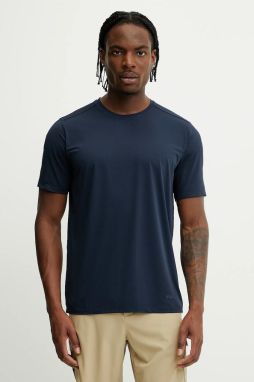 Tričko Helly Hansen SHINE SOLEN pánske, tmavomodrá farba, jednofarebné, 49573