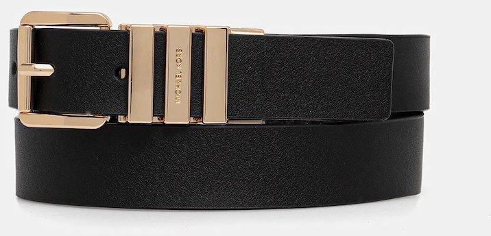 Obojstranný opasok MICHAEL Michael Kors čierna farba, 559179