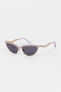 Slnečné okuliare Swarovski MILLENIA fialová farba, 5724513