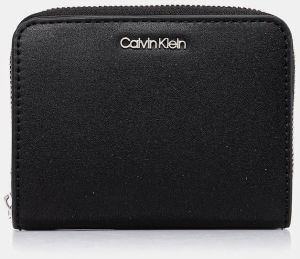 Peňaženka Calvin Klein dámska, čierna farba, LV04F1029G