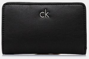 Peňaženka Calvin Klein dámska, čierna farba, LV04F1033G