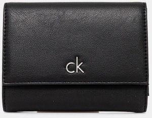 Peňaženka Calvin Klein dámska, čierna farba, LV04F1035G
