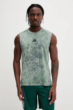 Tréningové tričko adidas Performance Power zelená farba, JP4136