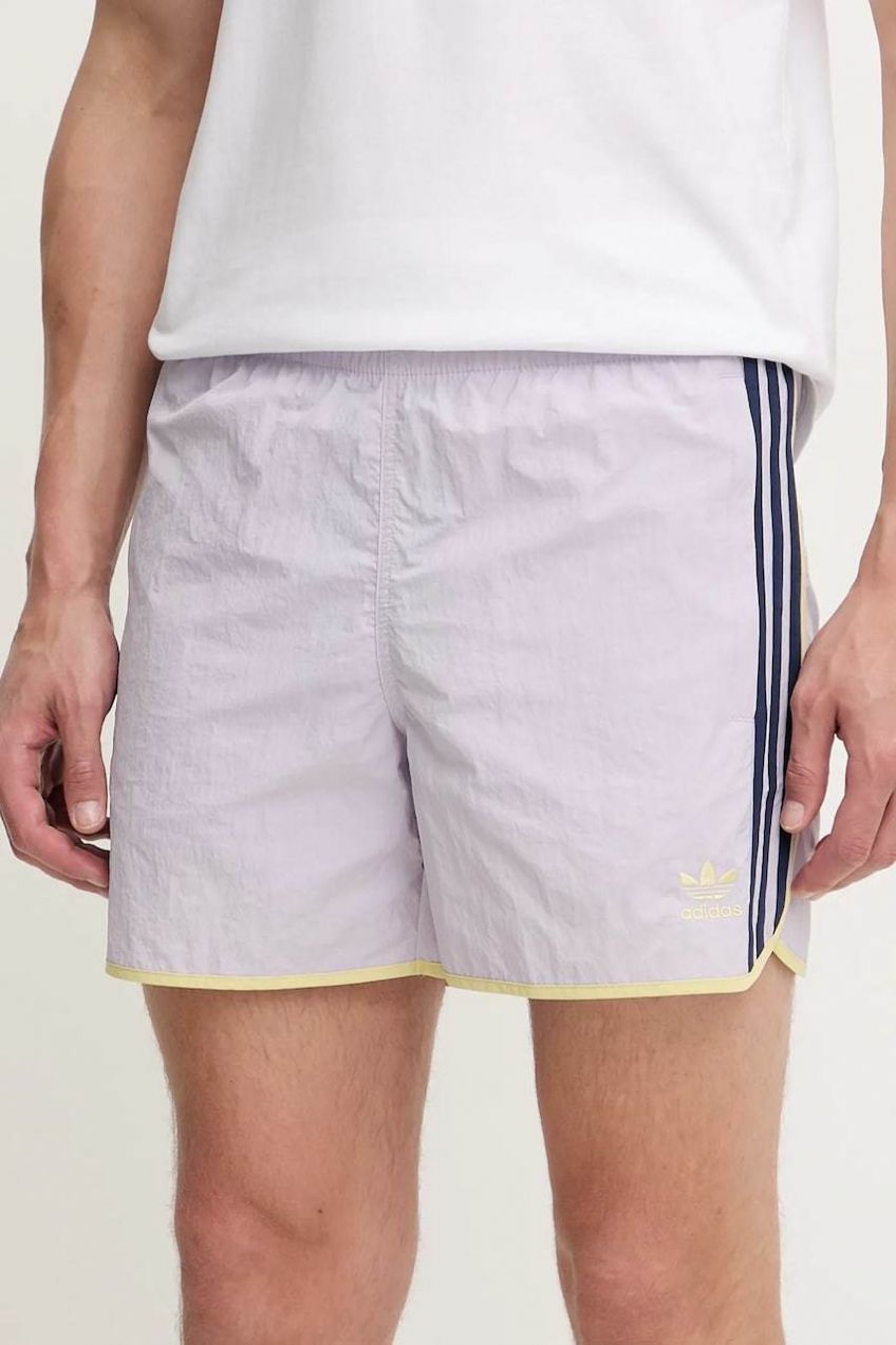 Šortky adidas Originals Sprinter shorts fialová farba, JP1273